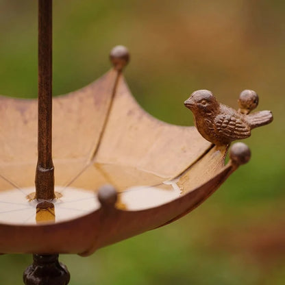 Plumbella Hanging Umbrella Bird Bath