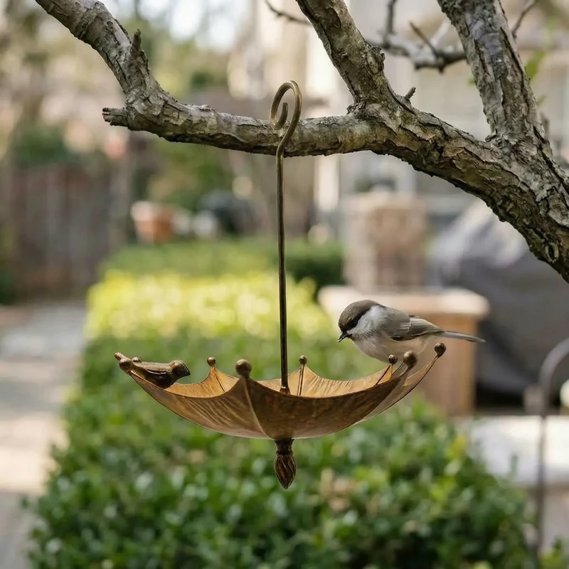 Brollydor Hanging Umbrella Bird Feeder