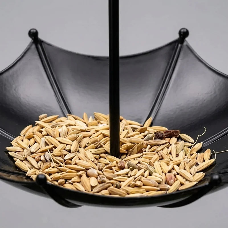 Brollis Umbrella Shaped Hanging Bird Feeder