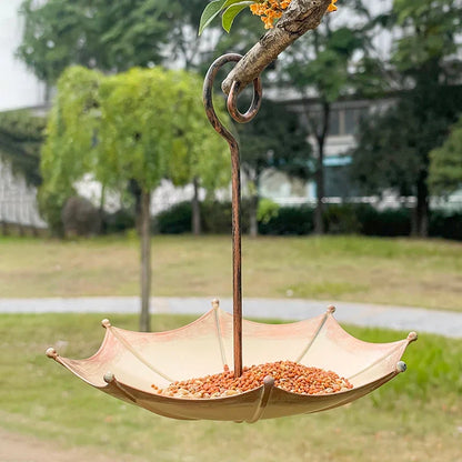 Brollis Umbrella Shaped Hanging Bird Feeder